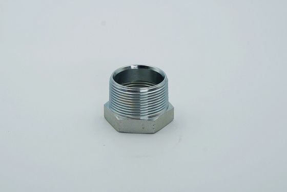 OEM SAE 5406 시리즈 Nptf 내부 및 외부 스레드와 수압 튜브 어댑터 플러그
