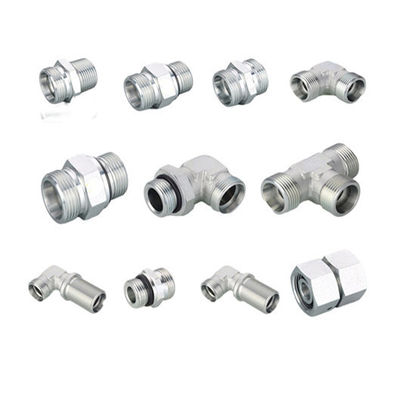 OEM SAE 5406 시리즈 Nptf 내부 및 외부 스레드와 수압 튜브 어댑터 플러그