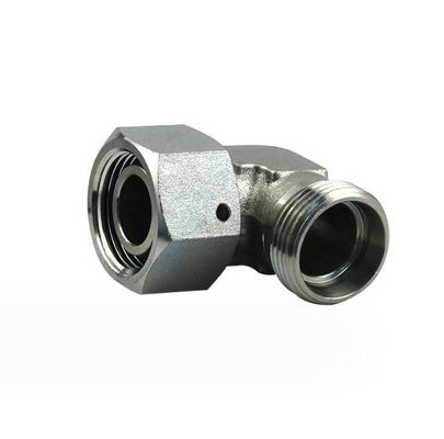 우수한 절단 OEM 90도 팔꿈치 수압 튜브 고정 회전 견과류 2c9