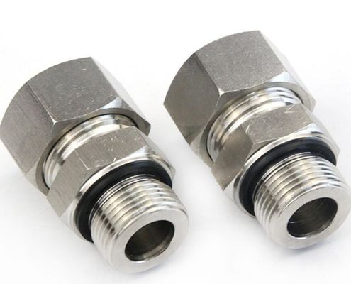 1cm-Wd 스테인리스 탄소 스틸 DIN2353 Bite Ferrule 타입 커넥터 튜브 어댑터