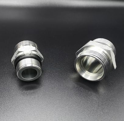 1CB 미국 부착제 탄소 강철 젤리화 메트릭 스레드  Bite Type Tube fittings