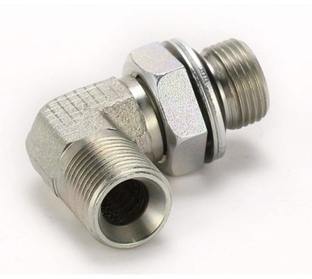 DIN 표준 중형 탄소 강철 가속기 OEM O 반지 얼굴 봉인 팔꿈치