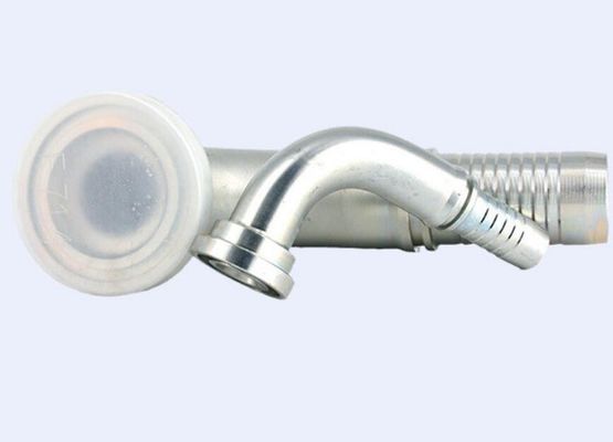 90도 SAE 플랜지 3000 Psi 수압 Hose 플랜지 87391 시리즈 둥근 머리 유형