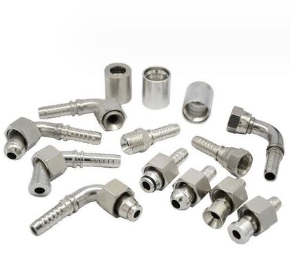 맞춤형 크기 제조사 SAE Hose Fitting Jic 재사용 가능한 Fitting Metric Tube Fitting