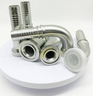 고압 스테인리스 스틸 재사용 수압 튜브 장착 SAE 튜브 플랜지 6000 PSI